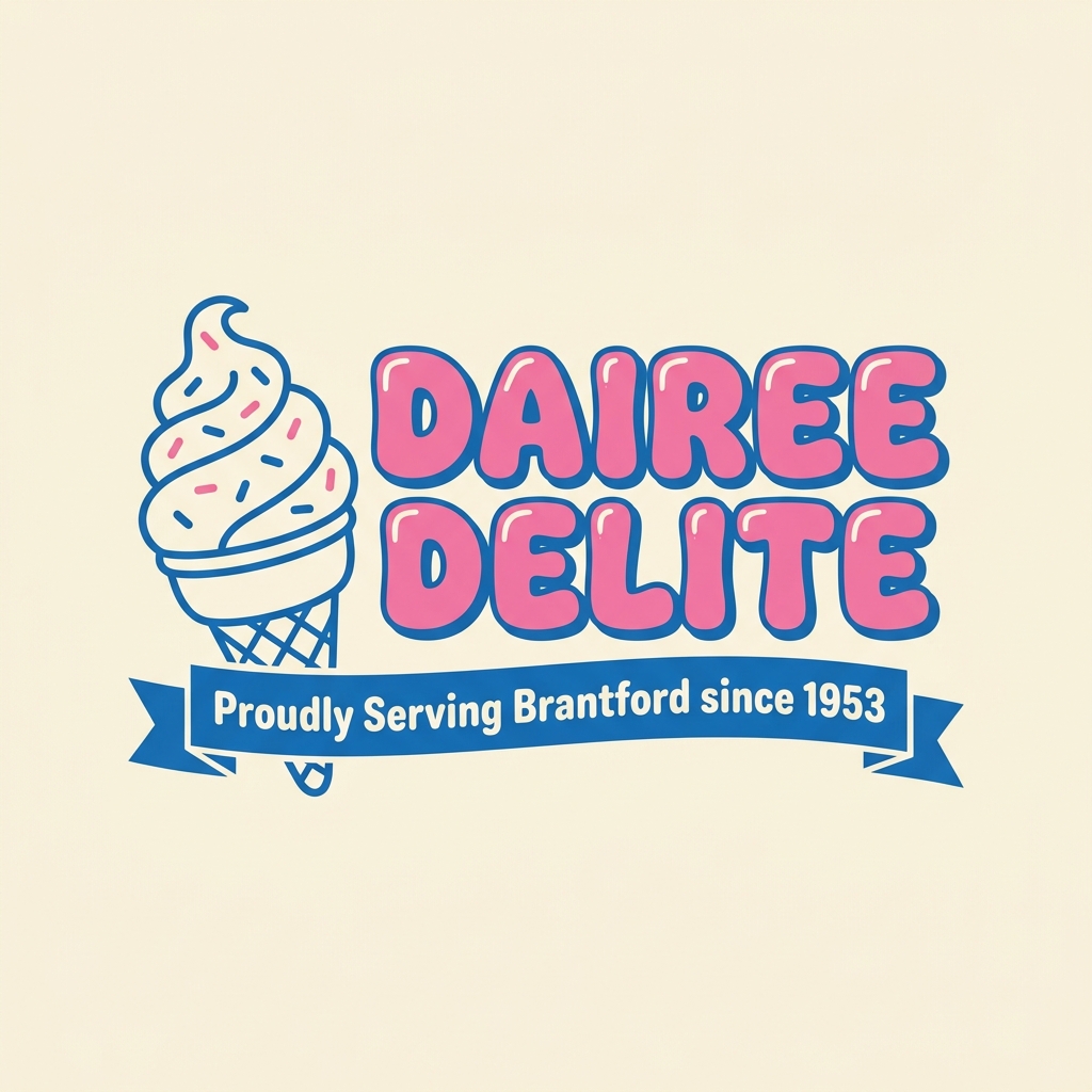 Dair-ee Delite Vintage Logo